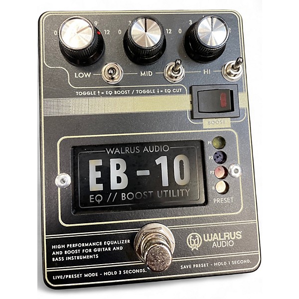 Used Walrus Audio EB-10 Pedal