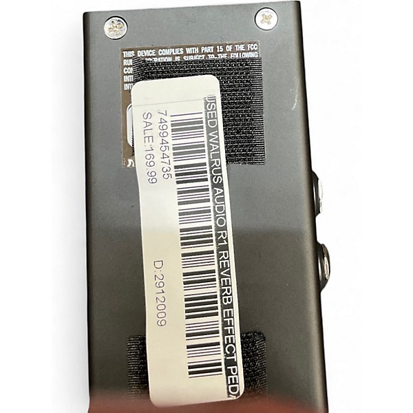 Used Walrus Audio R1 REVERB Effect Pedal