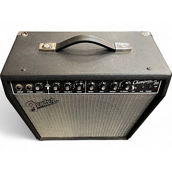 Used Fender Champion II 50 Guitar Combo Amp