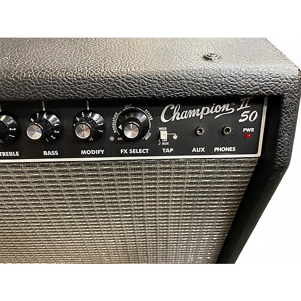 Used Fender Champion II 50 Guitar Combo Amp