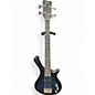 Used Glarry Mini Blue Burst Electric Bass Guitar thumbnail