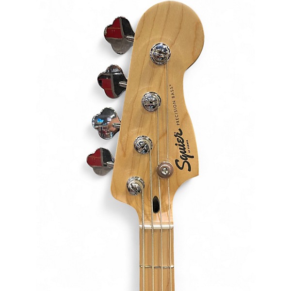 Used Squier SONIC PRECISION BASS Surf Green Electric Bass Guitar