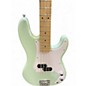 Used Squier SONIC PRECISION BASS Surf Green Electric Bass Guitar