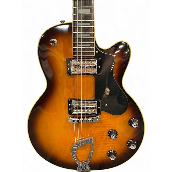 Used DeArmond M75 BURST Solid Body Electric Guitar