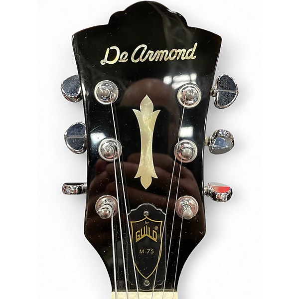 Used DeArmond M75 BURST Solid Body Electric Guitar