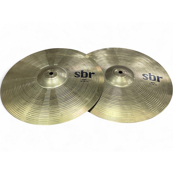 Used SABIAN 14in SBR Hi Hat Pair Cymbal