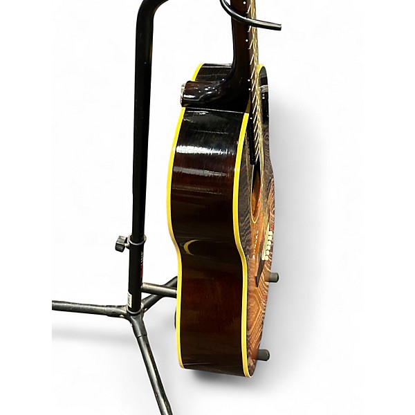 Vintage 1966 Gibson LG1 Cherry Sunburst Acoustic Guitar