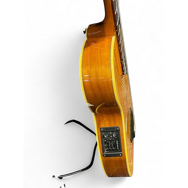 Used Washburn AB-20 Natural Acoustic Bass Guitar