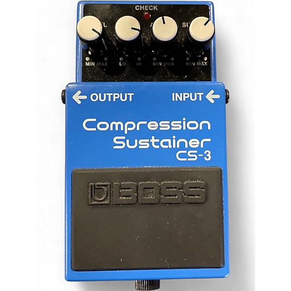 Used BOSS CS3 Compressor Sustainer Effect Pedal