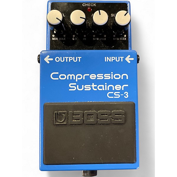 Used BOSS CS3 Compressor Sustainer Effect Pedal