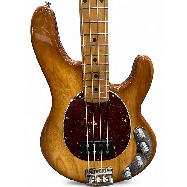 Used Ernie Ball Music Man 40TH Anniversary StingRay "Old Smoothie  CHOCOLATE BURST Electric Bass Guitar