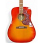 Used Epiphone Hummingbird 2 Color Sunburst Acoustic Guitar