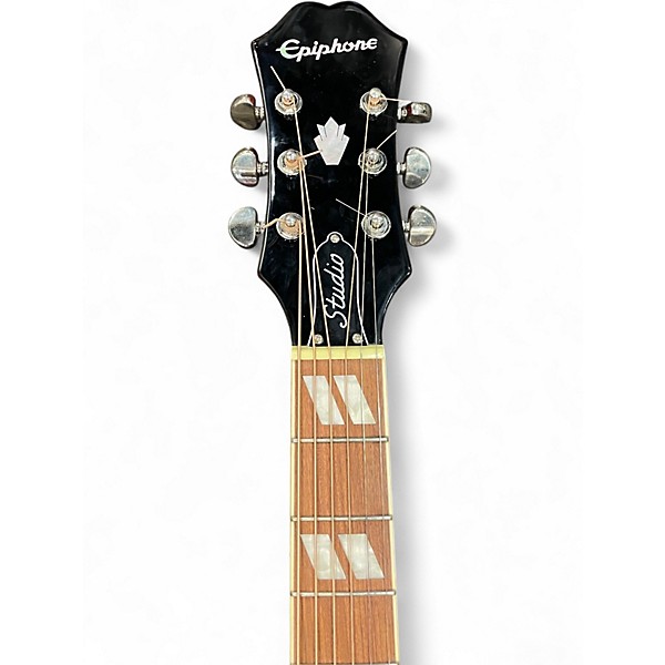 Used Epiphone Hummingbird 2 Color Sunburst Acoustic Guitar