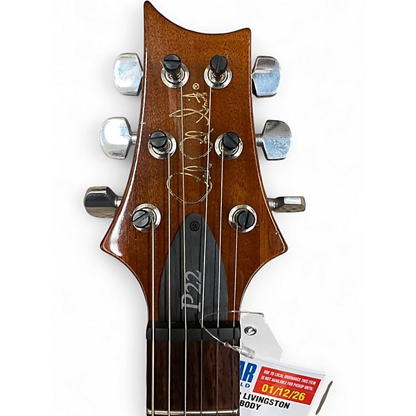 Used 2012 PRS P22 LIVINGSTON LEMON DROP Solid Body Electric Guitar