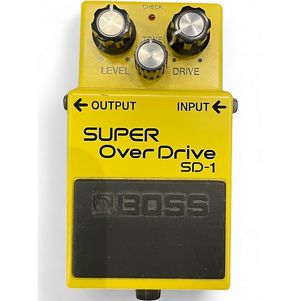 Used BOSS SD1 Super Overdrive Effect Pedal