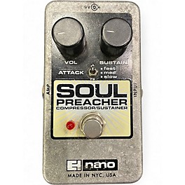 Used Electro-Harmonix Soul Preacher Nano Compressor / Sustainer Effect Pedal