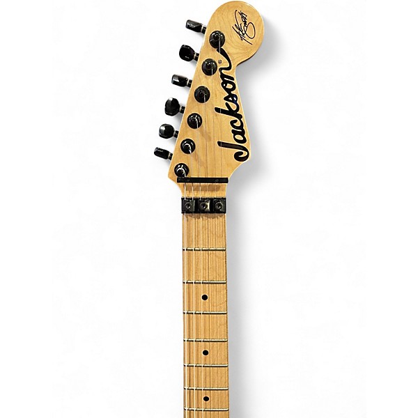 Used Jackson Adrian Smith Signature Arctic White Solid Body Electric Guitar