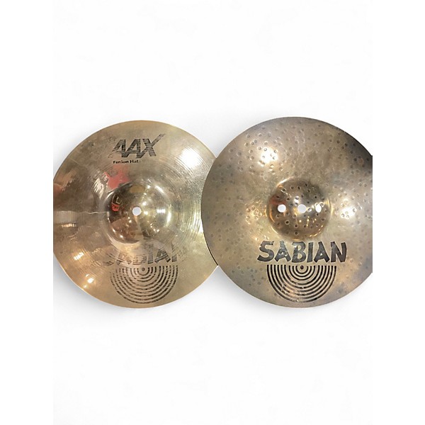 Used SABIAN 14in AAX FUSION HATS Cymbal