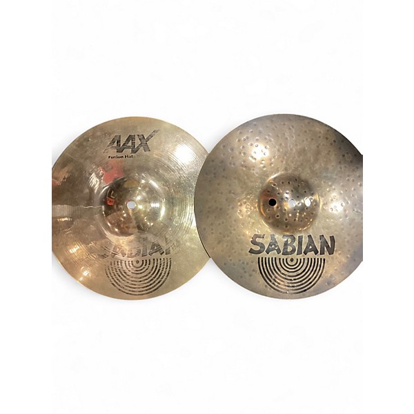 Used SABIAN 14in AAX FUSION HATS Cymbal