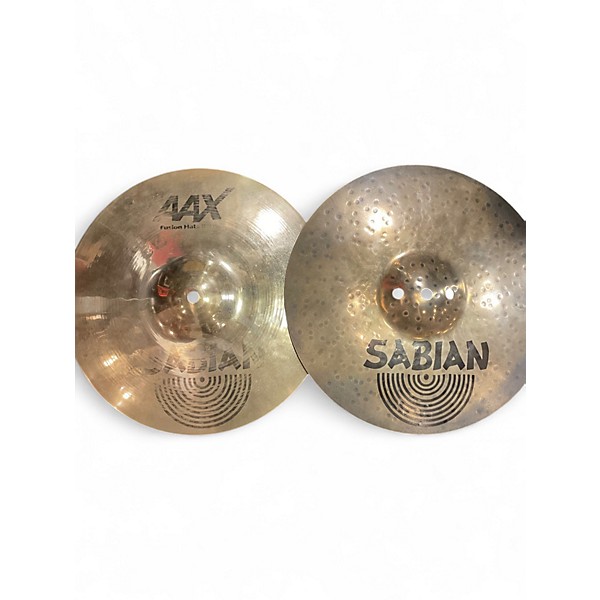 Used SABIAN 14in AAX FUSION HATS Cymbal