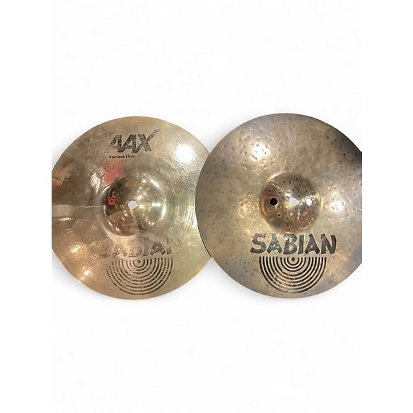 Used SABIAN 14in AAX FUSION HATS Cymbal