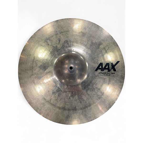 Used SABIAN 18in AAX Thin Crash Cymbal