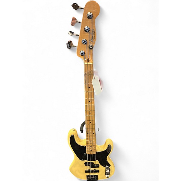 Used Fender Vintage P bass Custom Blonde Electric Bass Guitar