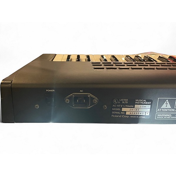 Used Roland JV-80 MULTI TIMBRAL SYNTHESIZER Synthesizer