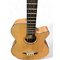 Used Luna LAB30 Tribal Natural Acoustic Bass Guitar