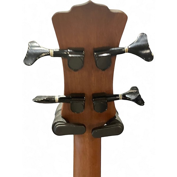 Used Luna LAB30 Tribal Natural Acoustic Bass Guitar