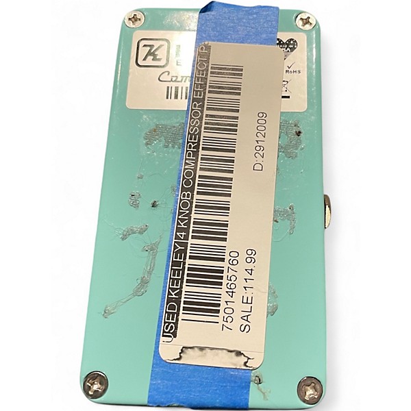 Used Keeley 4 Knob Compressor Effect Pedal