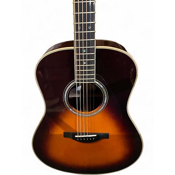 Used Yamaha LLTA 2 Color Sunburst Acoustic Electric Guitar