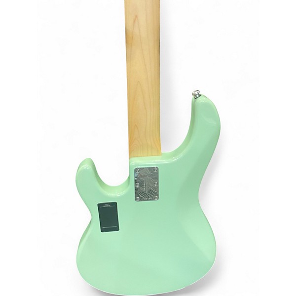 Used Sterling by Music Man StingRay 5 Surf Green Electric Bass Guitar