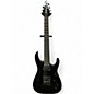 Used Jackson JS22-7 Dinky 7 String Black Solid Body Electric Guitar