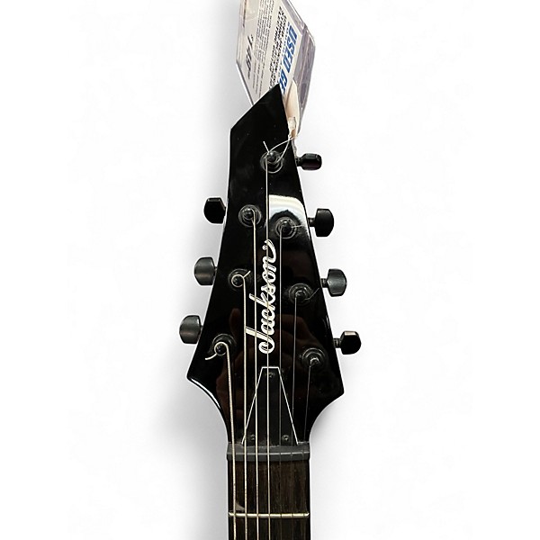 Used Jackson JS22-7 Dinky 7 String Black Solid Body Electric Guitar