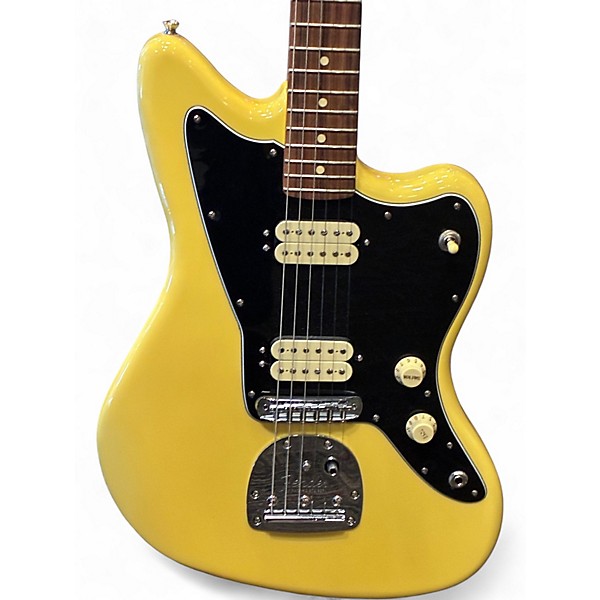 Used Fender Modern Player Jazzmaster HH Jade Pearl Metallic Solid Body Electric Guitar