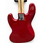 Used Squier Affinity Jazz Bass Candy Apple Red Electric Bass Guitar