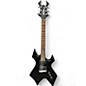 Used B.C. Rich Bronze Series Warlock Black Solid Body Electric Guitar thumbnail