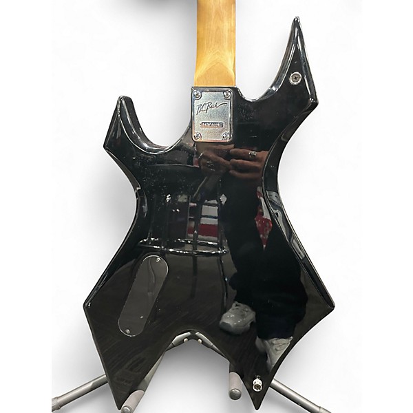 Used B.C. Rich Bronze Series Warlock Black Solid Body Electric Guitar