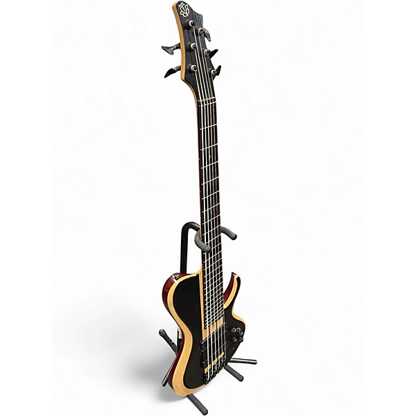 Used Ibanez BTB86SC WOOD AND BLACK Electric Bass Guitar