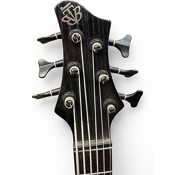 Used Ibanez BTB86SC WOOD AND BLACK Electric Bass Guitar