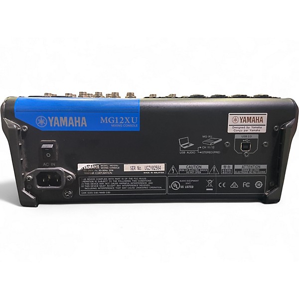 Used Yamaha MG12XU Unpowered Mixer