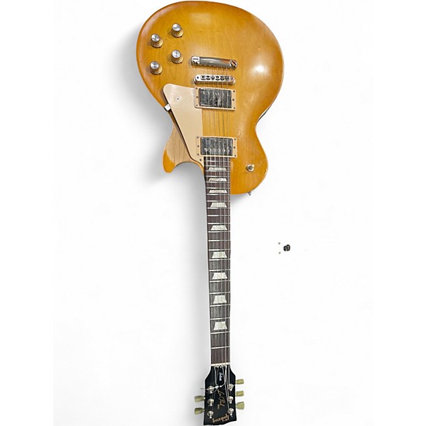 Used Gibson 1970S Tribute Les Paul Studio Butterscotch Solid Body Electric Guitar