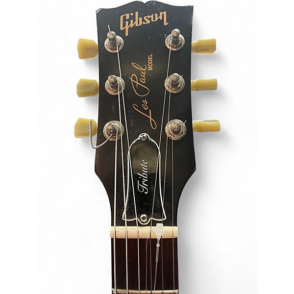 Used Gibson 1970S Tribute Les Paul Studio Butterscotch Solid Body Electric Guitar