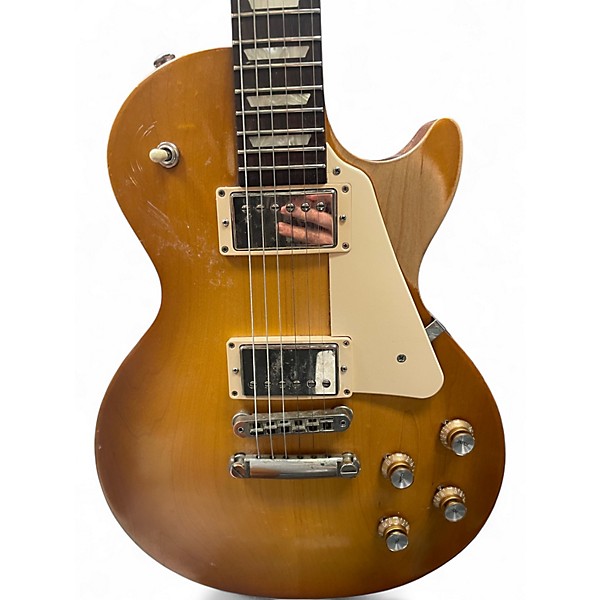 Used Gibson 1970S Tribute Les Paul Studio Butterscotch Solid Body Electric Guitar