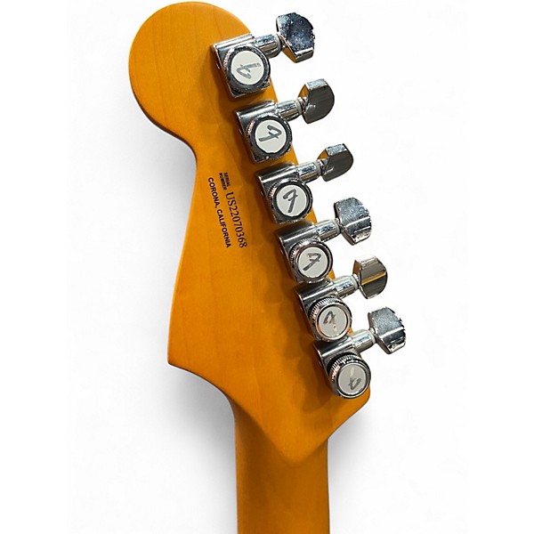 Used Fender American Ultra Stratocaster HSS Texas Tea Solid Body Electric Guitar