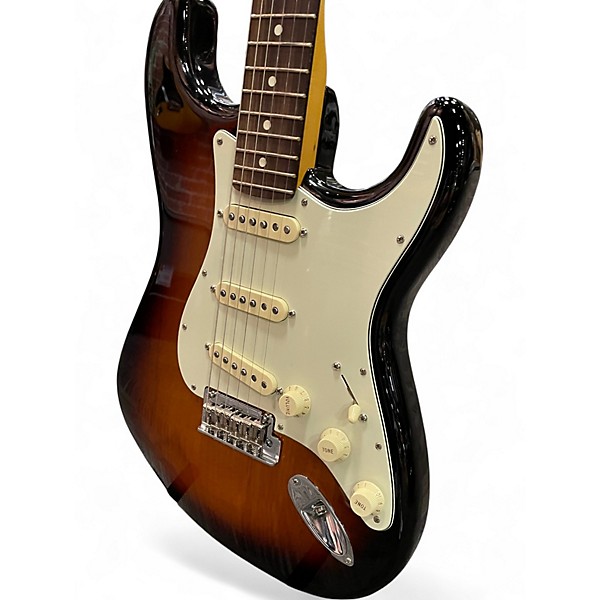 Used Fender American Professional II Stratocaster 3 Color Sunburst Solid Body Electric Guitar