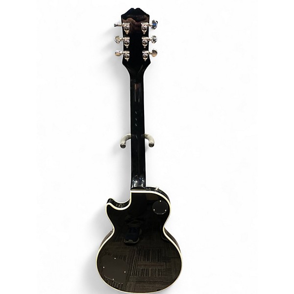 Used Epiphone Les Paul Custom Silverburst Solid Body Electric Guitar