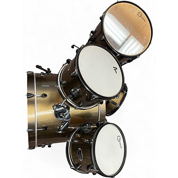 Used 2014 PDP by DW 5 Piece Mainstage sparkle bronze Drum Kit