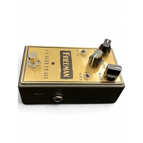 Used Friedman Golden Pearl Overdrive Effect Pedal